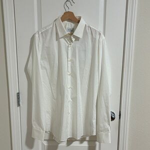 Salvatore Ferragamo Classic White Dress Shirt